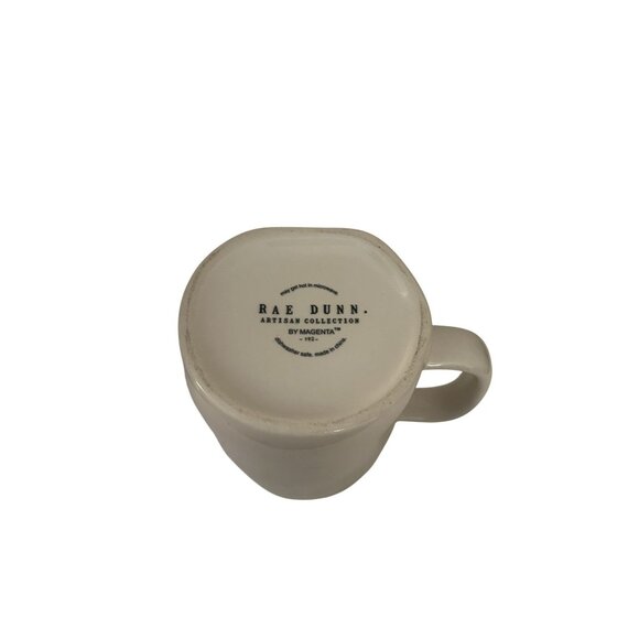 Rae Dunn Artisan Collection By Magenta "Mom" White Ceramic Coffee Mug 4.5" - Picture 2 of 2
